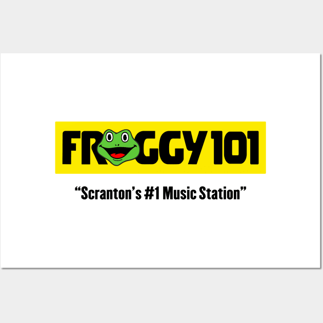 Froggy 101 Wall Art by fullgrownham